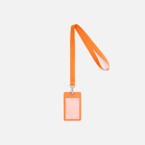 Лента для бейджа Pin, оранжевая Лента для бейджа Pin, оранжевая