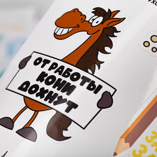 Наклейки ПВХ Sticker Pack на заказ, S Наклейки ПВХ Sticker Pack на заказ, S