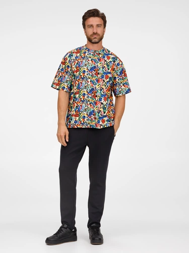 Футболка из бифлекса Morfiss с полной запечаткой на заказ Футболка из бифлекса Morfiss с полной запечаткой на заказ