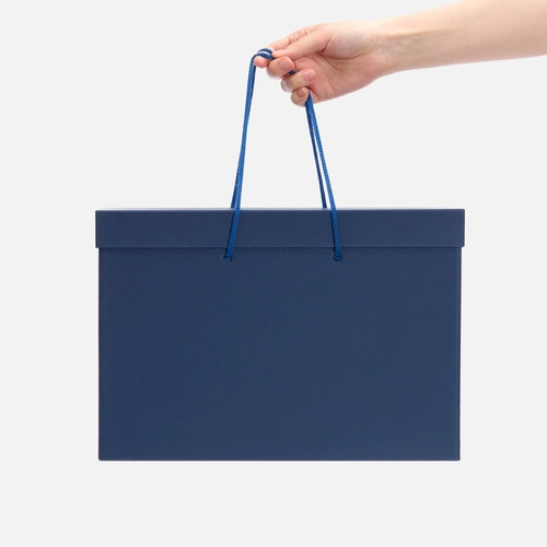 Коробка Handgrip, горизонтальная, темно-синяя Коробка Handgrip, горизонтальная, темно-синяя