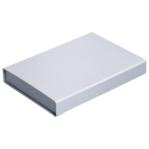 Коробка Silk с ложементом под ежедневник 15х21 см и ручку, ver.2, серая Коробка Silk с ложементом под ежедневник 15х21 см и ручку, ver.2, серая