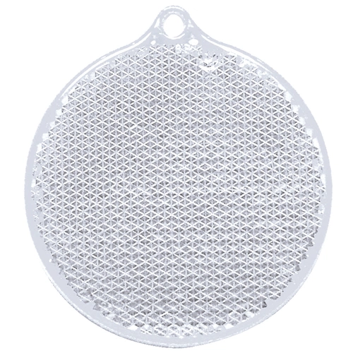 Пешеходный светоотражатель «Круг», белый Пешеходный светоотражатель «Круг», белый