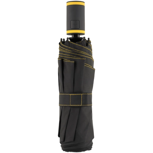 Зонт складной AOC Mini с цветными спицами, желтый Зонт складной AOC Mini с цветными спицами, желтый