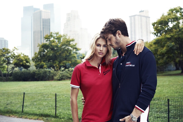 Рубашка поло женская Antreville, темно-синяя Рубашка поло женская Antreville, темно-синяя