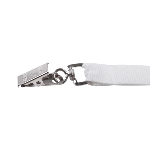 Лента для бейджа Neckband, белая Лента для бейджа Neckband, белая