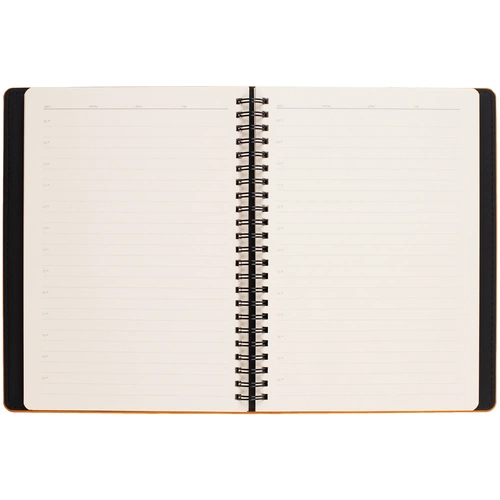 Ежедневник Spring Urban на заказ, недатированный, оранжевый Ежедневник Spring Urban на заказ, недатированный, оранжевый