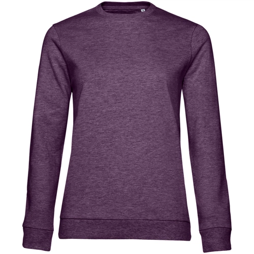 Свитшот женский Set In, фиолетовый меланж Свитшот женский Set In, фиолетовый меланж