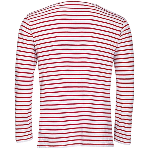 Футболка мужская Marine Men, белая с красным Футболка мужская Marine Men, белая с красным