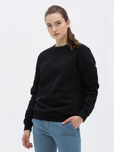 Толстовка унисекс Sully, черная Толстовка унисекс Sully, черная