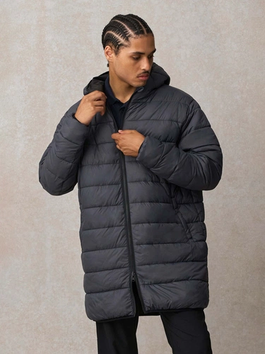 Куртка-парка унисекс Reverse, черная Куртка-парка унисекс Reverse, черная