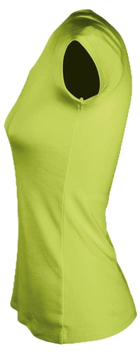 Футболка женская Moody 160, зеленое яблоко Футболка женская Moody 160, зеленое яблоко