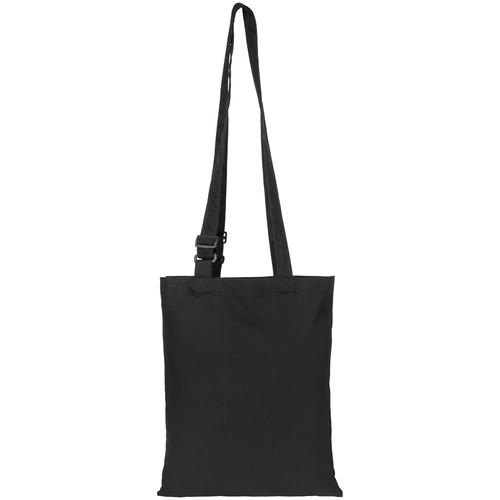 Сумка для покупок с регулируемыми ручками Leta, черная Сумка для покупок с регулируемыми ручками Leta, черная