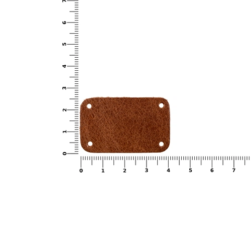 Лейбл кожаный Beta, S, горчичный Лейбл кожаный Beta, S, горчичный