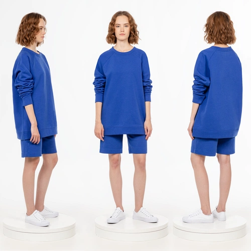 Свитшот унисекс S1, синий Свитшот унисекс S1, синий