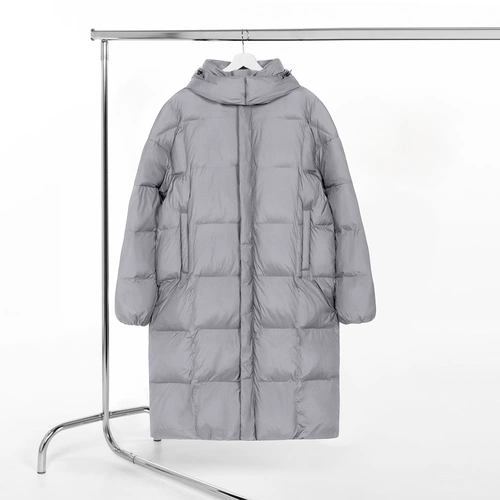 Пуховик унисекс Kapsula, серый Пуховик унисекс Kapsula, серый