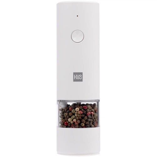 Электрическая мельница для специй HuoHou Electric Grinder Rechargable, белая Электрическая мельница для специй HuoHou Electric Grinder Rechargable, белая