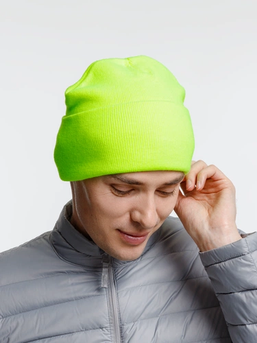 Шапка Urban Flow, салатовый неон Шапка Urban Flow, салатовый неон