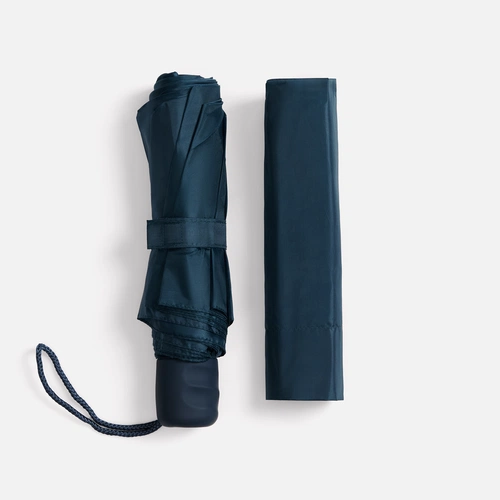 Зонт складной Basic, темно-синий Зонт складной Basic, темно-синий