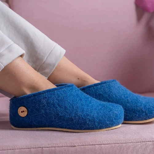 Домашние валенки Cant, синие (василек) Домашние валенки Cant, синие (василек)