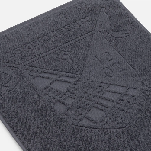 Полотенце на заказ Surpass с рельефным логотипом, среднее Полотенце на заказ Surpass с рельефным логотипом, среднее