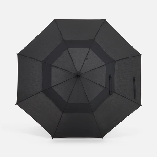 Зонт-трость Dome Double, черный Зонт-трость Dome Double, черный