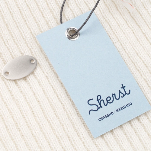 Шарф Bernard, молочно-белый Шарф Bernard, молочно-белый