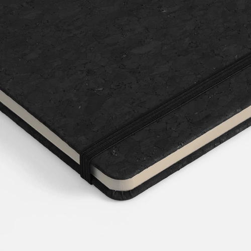 Блокнот Cork County, черный Блокнот Cork County, черный