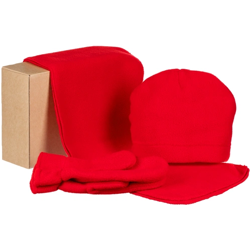 Набор Fleecy, красный Набор Fleecy, красный