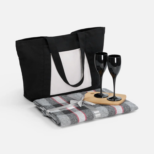 Набор Festin с серым пледом Набор Festin с серым пледом