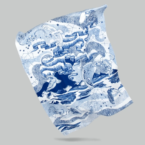 Флисовый плед «Чудеса прилетели» Флисовый плед «Чудеса прилетели»