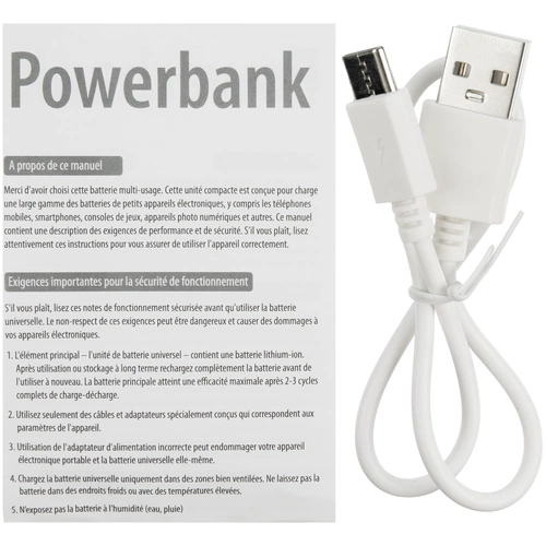 Универсальный магнитный аккумулятор Feel Motion, 5000 мАч, темно-синий Универсальный магнитный аккумулятор Feel Motion, 5000 мАч, темно-синий