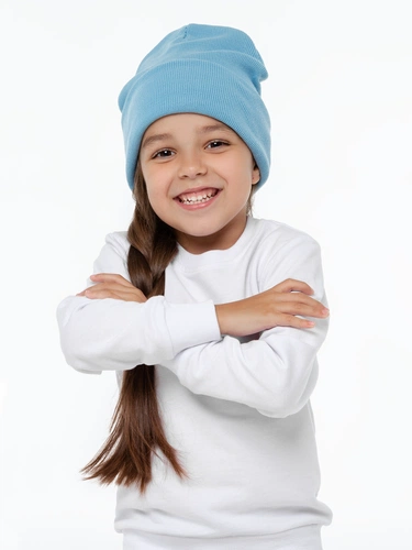 Шапка Real Talk, голубая Шапка Real Talk, голубая