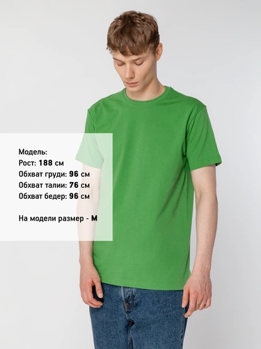 Футболка унисекс T-Bolka 160, ярко-зеленая Футболка унисекс T-Bolka 160, ярко-зеленая