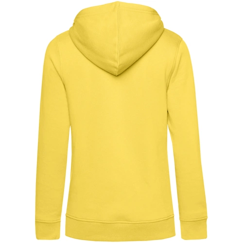 Толстовка с капюшоном женская BNC Inspire (Organic), желтая Толстовка с капюшоном женская BNC Inspire (Organic), желтая