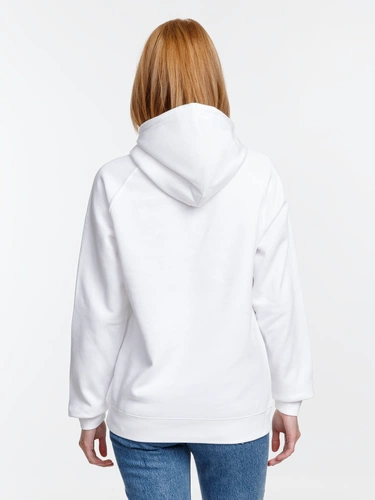 Толстовка унисекс Stellar, белая Толстовка унисекс Stellar, белая