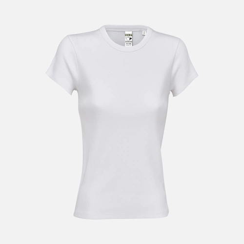 Футболка женская Sara, белая Футболка женская Sara, белая