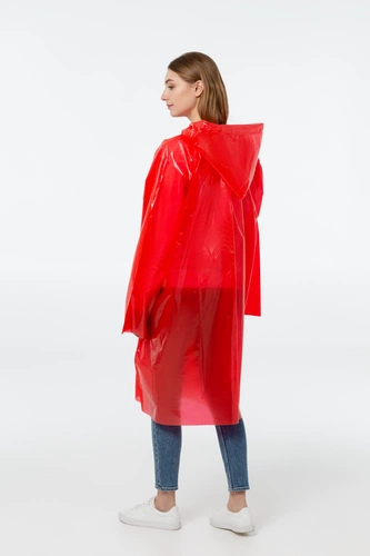 Дождевик-плащ BrightWay, красный Дождевик-плащ BrightWay, красный