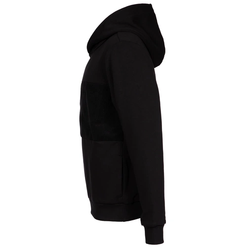 Худи унисекс Patch Catcher со вставкой из липучки, черное Худи унисекс Patch Catcher со вставкой из липучки, черное