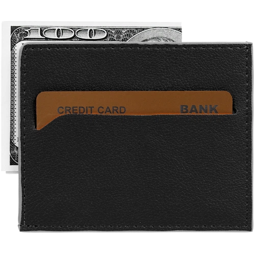 Чехол для карточек Petrus, черный Чехол для карточек Petrus, черный