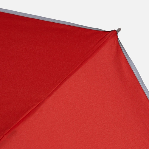 Зонт наоборот складной Futurum со светоотражающим кантом, красный Зонт наоборот складной Futurum со светоотражающим кантом, красный