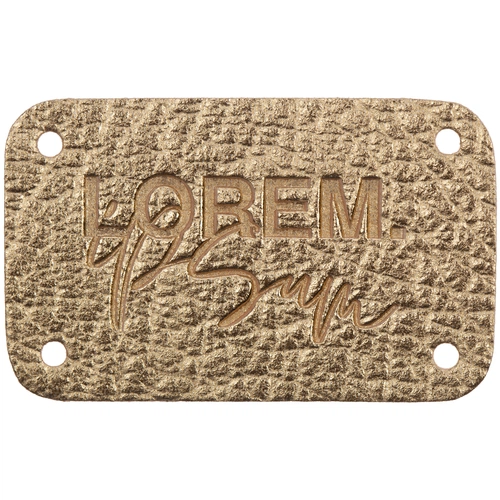 Лейбл Corolla Metal, S, золотой Лейбл Corolla Metal, S, золотой