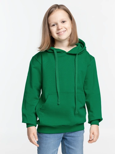 Худи детское Kirenga Kids 2.0, зеленое Худи детское Kirenga Kids 2.0, зеленое