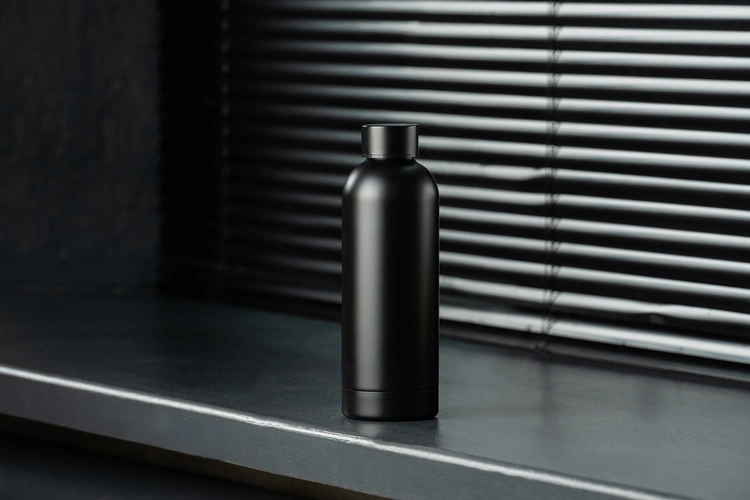 Термобутылка Glendale, черная Термобутылка Glendale, черная