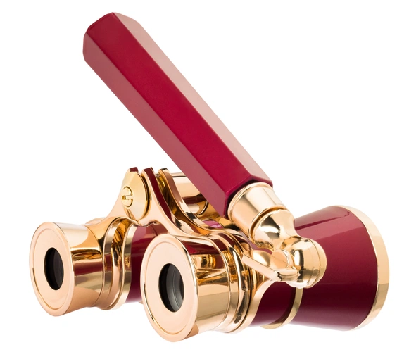 Театральный бинокль-лорнет Broadway 325E, красный Театральный бинокль-лорнет Broadway 325E, красный