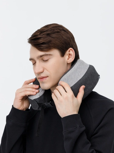 Дорожная подушка Piligrim, серая Дорожная подушка Piligrim, серая