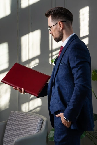 Папка адресная Signature, бордовая Папка адресная Signature, бордовая