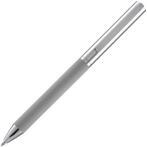 Ручка шариковая Eyeshot Soft Touch, серая Ручка шариковая Eyeshot Soft Touch, серая