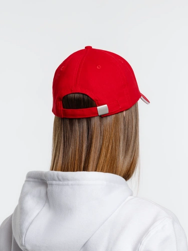 Бейсболка Spiker, красная с белым Бейсболка Spiker, красная с белым