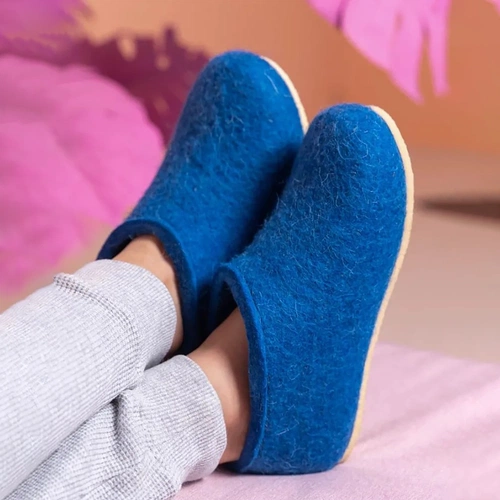 Домашние валенки Cant, синие (василек) Домашние валенки Cant, синие (василек)