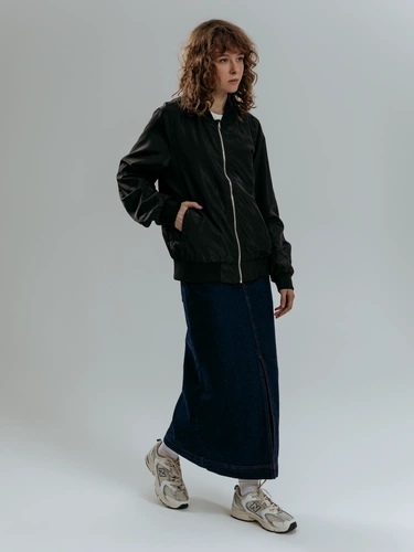 Бомбер Wigton, черный Бомбер Wigton, черный